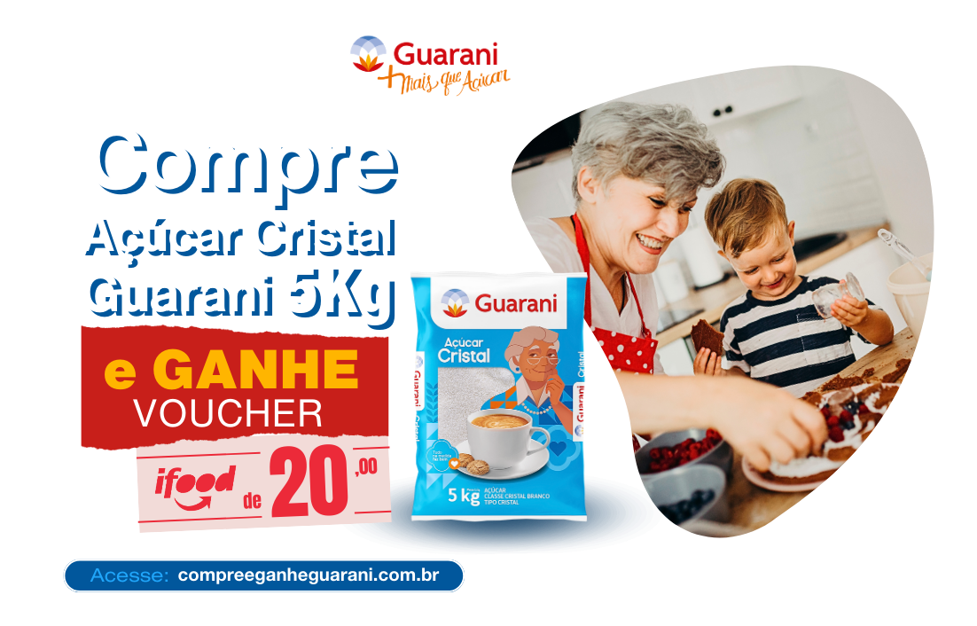 Com Cristal Guarani, você ganha!