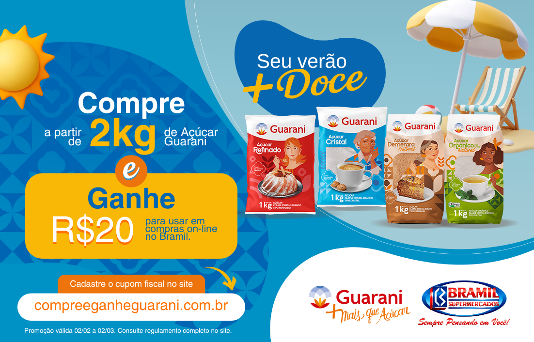 Seu verão mais doce Bramil!