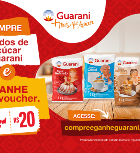 Açúcar Guarani Cupom